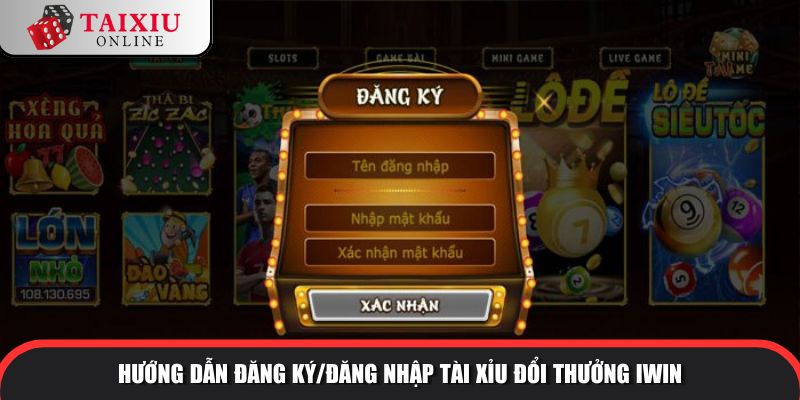huong dan dang ky dang nhap iwin 414 Hướng dẫn đăng ký/đăng nhập tài xỉu đổi thưởng IWIN