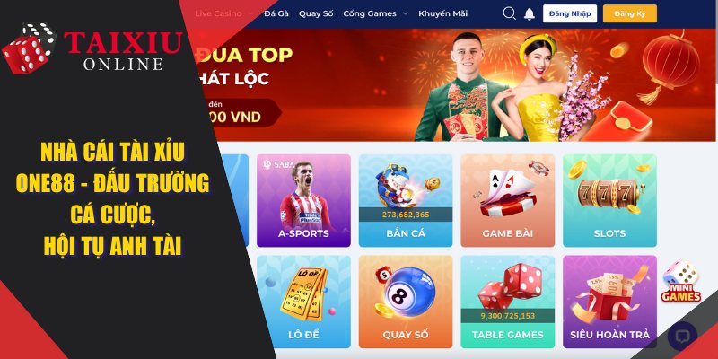 nha cai tai xiu ONE88 773 Nhà Cái Tài Xỉu ONE88 - Đấu Trường Cá Cược, Hội Tụ Anh Tài