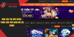 SV88 - Nhà Cái Tài Xỉu Để Bạn Thỏa Sức Với Đam Mê Cá Cược