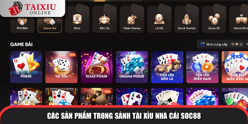 Sảnh tài xỉu cực hot, lượt tải cực cao