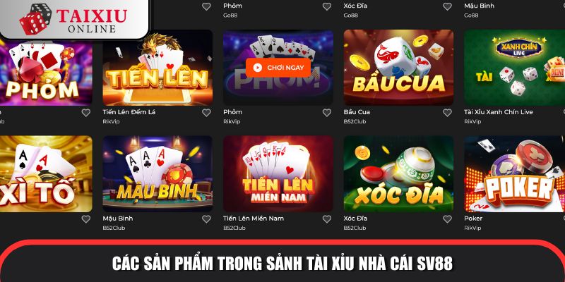 sanh tai xiu nha cai SV88 582 Sảnh tài xỉu mang đến nhiều cơ hội làm giàu đổi đời