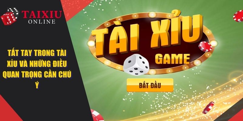 tat tay trong tai xiu anh dai dien 821 Tất Tay Trong Tài Xỉu - Những Điều Quan Trọng Cần Phải Chú Ý