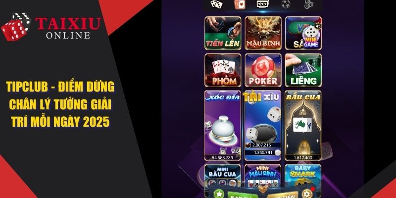 tipclub anh dai dien 523 TIPCLUB - Cổng Game Tài Xỉu Online Yêu Thích Cho Mọi Tân Thủ